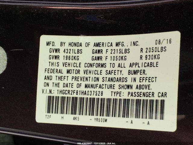 Honda Accord Ex-l Image 20