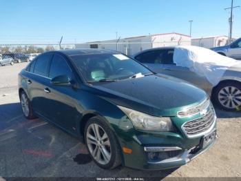  Salvage Chevrolet Cruze