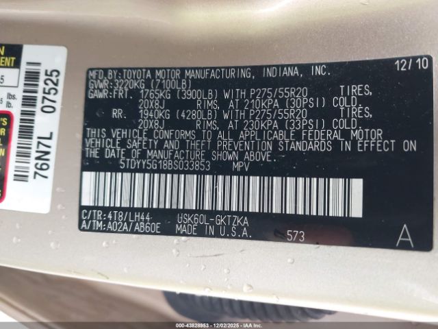 Toyota Sequoia Platinum 5.7l V8 Image 9