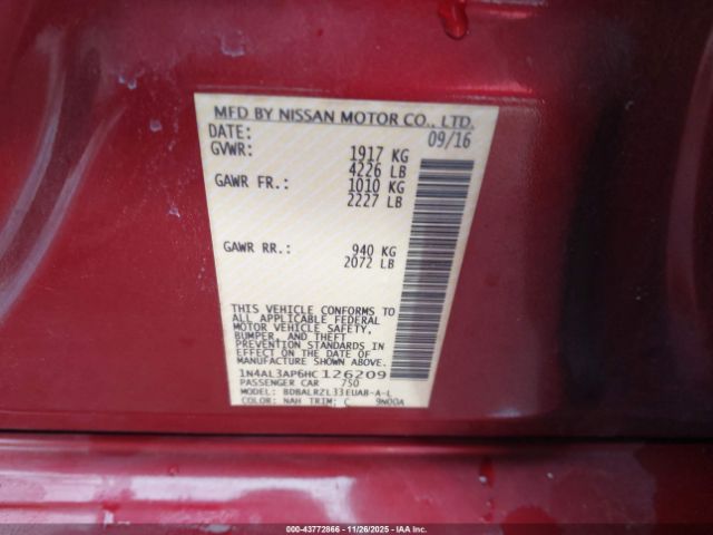 Nissan Altima 2.5 Sl Image 9