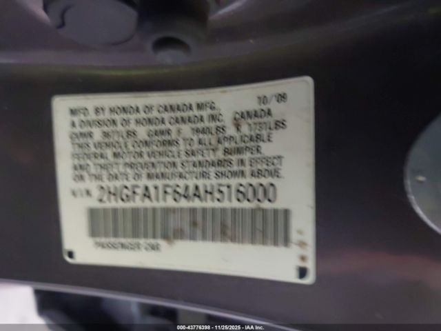 Honda Civic Lx-s Image 3