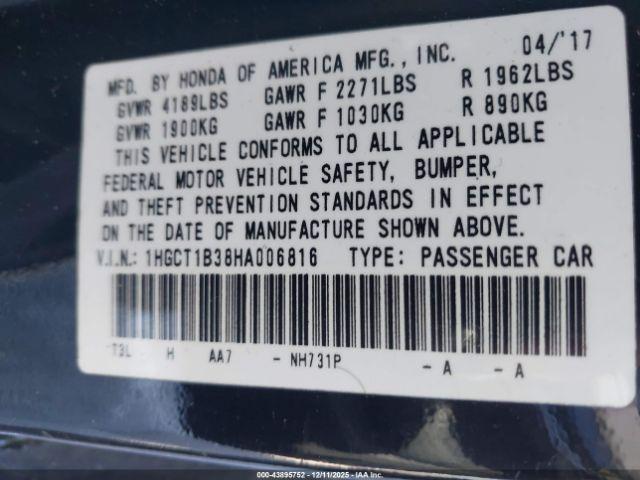 Honda Accord Lx-s Image 11