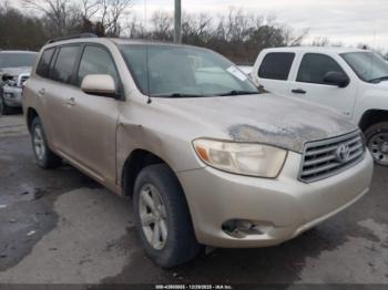  Salvage Toyota Highlander