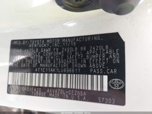 Toyota Camry Le Image 3