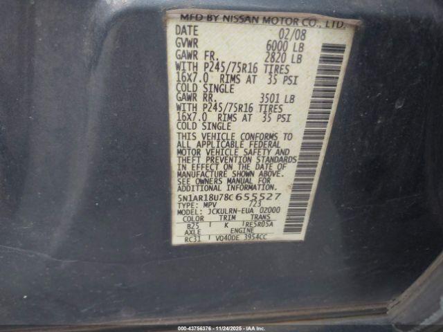 Nissan Pathfinder S Image 7