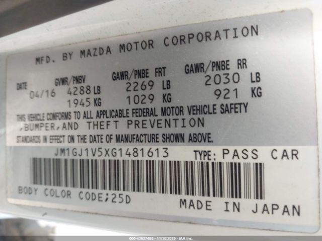 Mazda Mazda6 I Touring Image 6