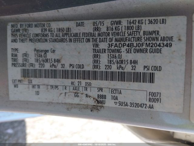 Ford Fiesta Se Image 5