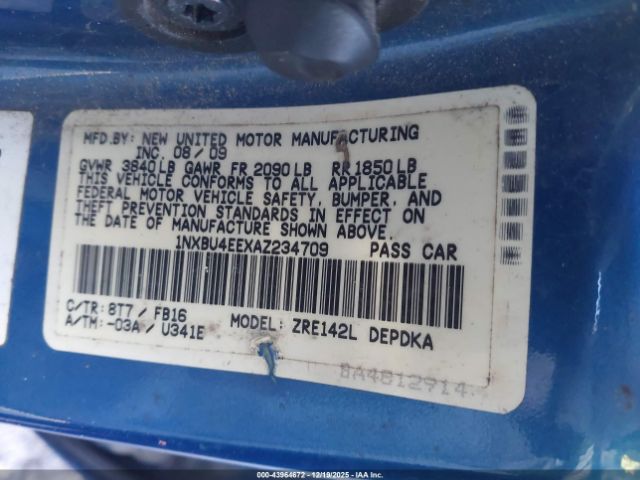 Toyota Corolla Image 8