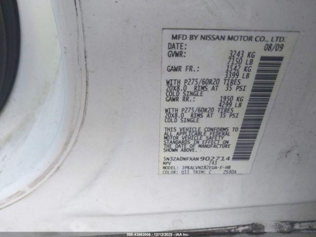 INFINITI Qx Image 16