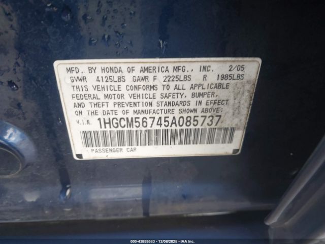 Honda Accord 2.4 Ex Image 6