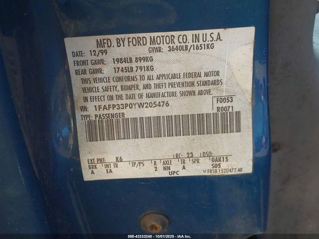 Ford Focus Lx Image 11