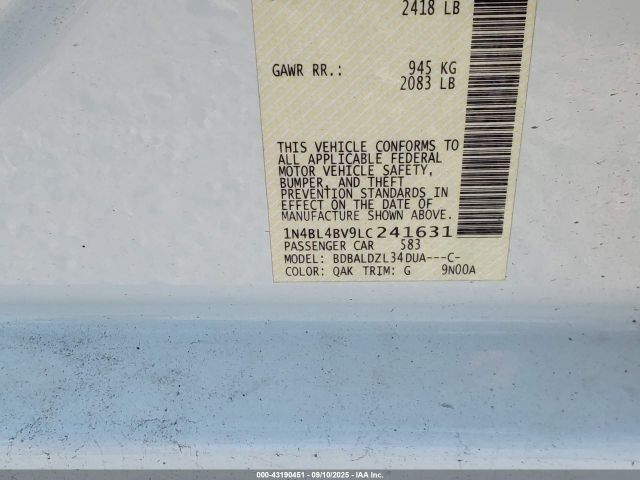 Nissan Altima S Fwd Image 10