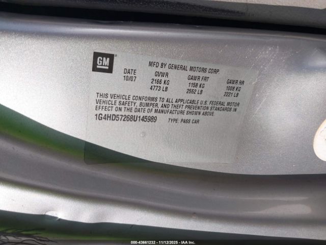 Buick Lucerne Cxl Image 2