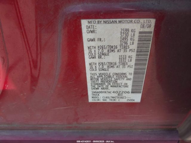 Nissan Frontier Se Image 15