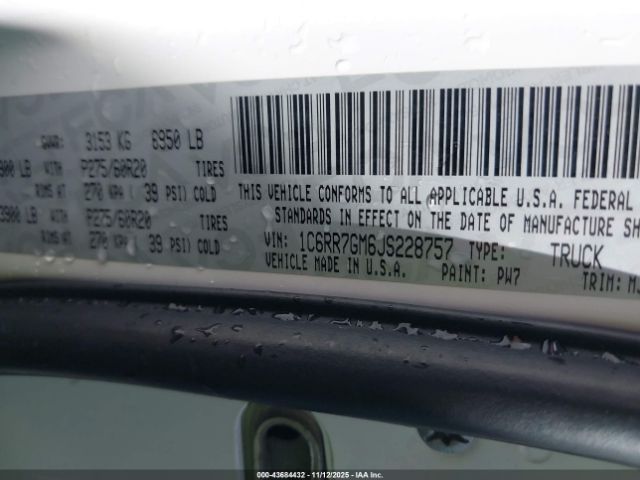 Ram 1500 Big Horn  4x4 6'4 Box Image 8