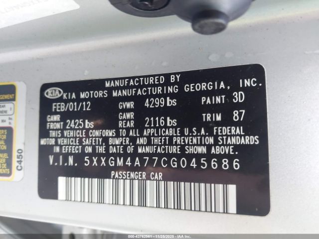 Kia Optima Lx Image 5