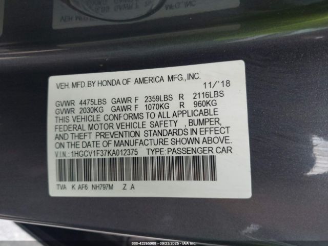 Honda Accord Sport Image 16